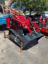 UNUSED 2024 CK360 SKID STEER LOADER, GAS POWER, APPROX 13.5 HP, RUBBER TRACK 