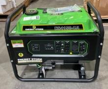 UNUSED ENERGY STORM ES4150-CA 3500WATT GAS GENERATOR , SINGLE PHASE, APPROX RATED 120V