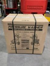 UNUSED WASPPER PRESSURE WASHER MODEL W3100VA, GAS POWERED, APPROX 3100PSI, APPROX 2.9 GPM, APPROX...