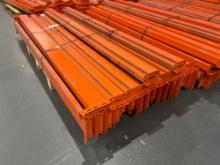 APPROX. QTY) 24 CROSS BEAMS FOR PALLET RACK, 8' BEAMS