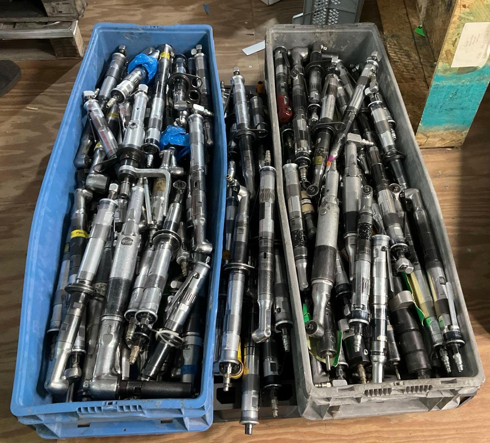 ASSORTED STANLEY, ATLAS COPCO, INGERSOLL RAND NUTRUNNERS OF VARIOUS MODELS AND CAPACITIES;...115 ...