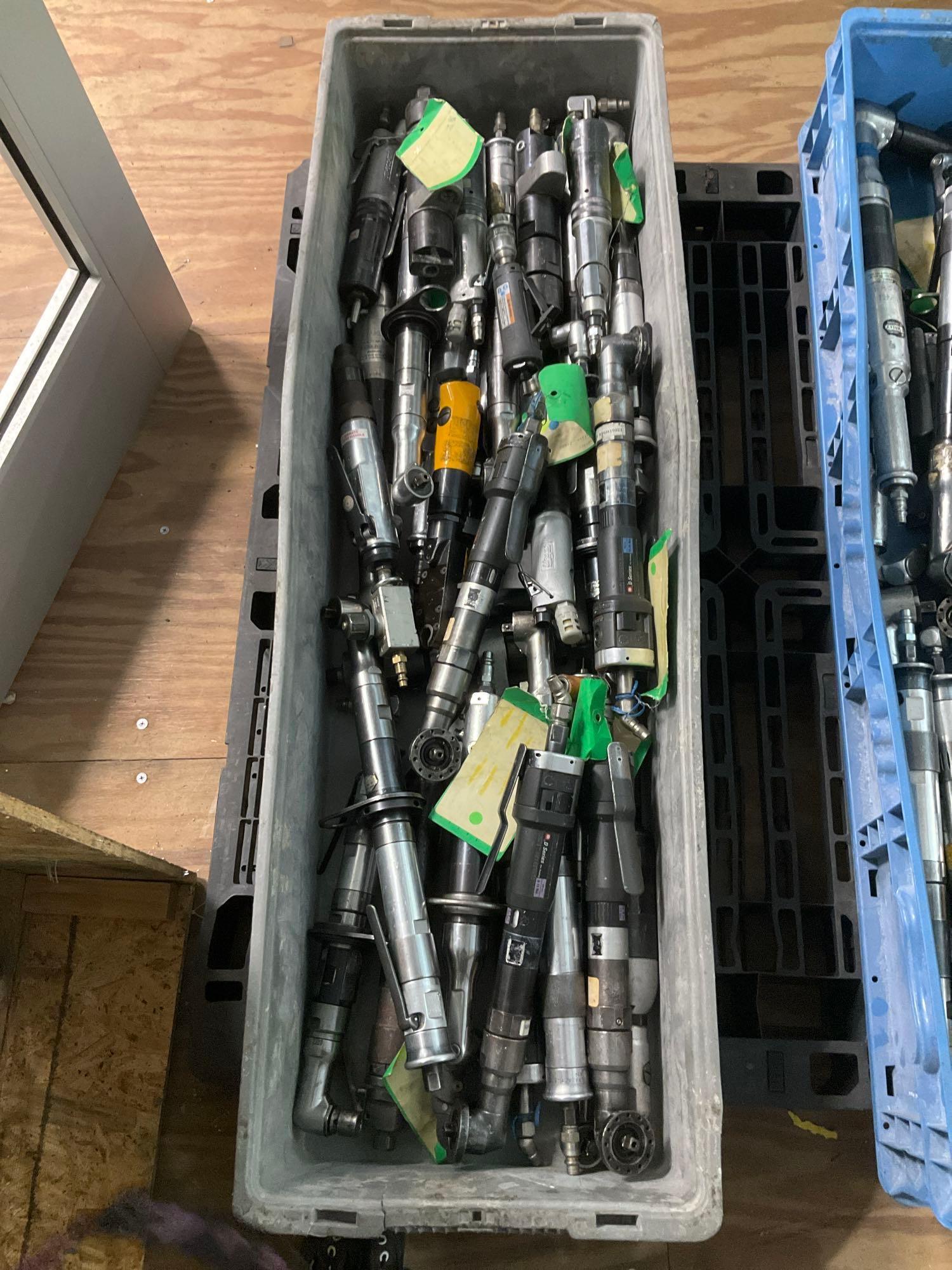 ASSORTED STANLEY, ATLAS COPCO, INGERSOLL RAND NUTRUNNERS OF VARIOUS MODELS AND CAPACITIES;...115 ...