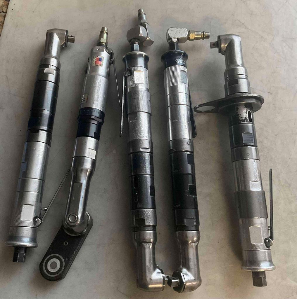 ASSORTED STANLEY, ATLAS COPCO, INGERSOLL RAND NUTRUNNERS OF VARIOUS MODELS AND CAPACITIES;...115 ...