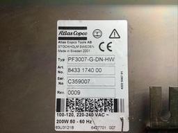 ATLAS COPCO 8433 1740 00 PF3007-G-DN-HW TENSOR S4/S7 CONTROLLER