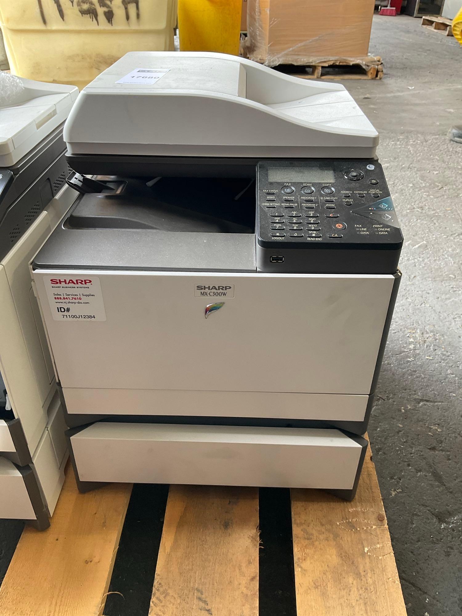 TWO PRINTERS/COPIERS