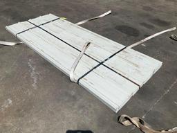 UNUSED METAL ROOF PANEL , APPROX 8FT L x 3FT W, APPROX 70 PIECES