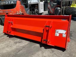 KUBOTA BUCKET ATTACHMENT FOR TRACTOR MODEL L2243, 66IN LONG