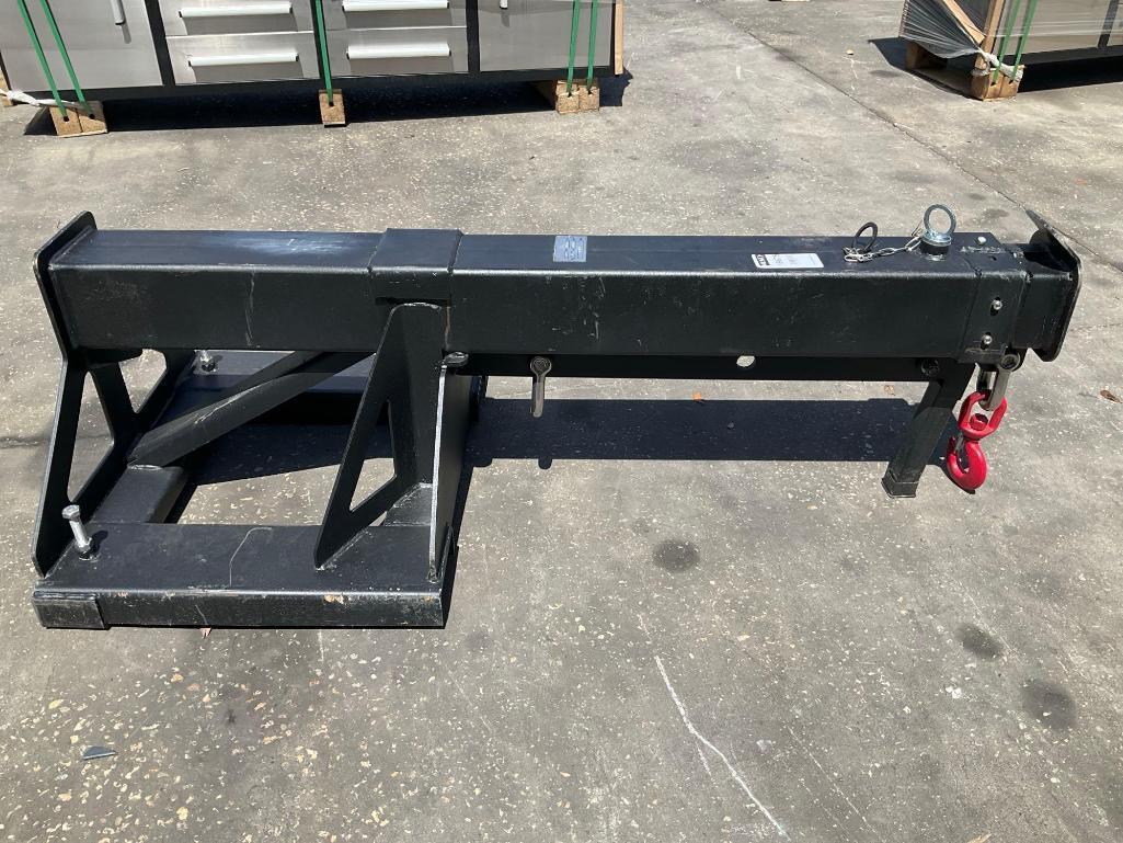 UNUSED 2023 FORKLIFT JIB CRANE ATTACHMENT MODEL 005-03-6325-01