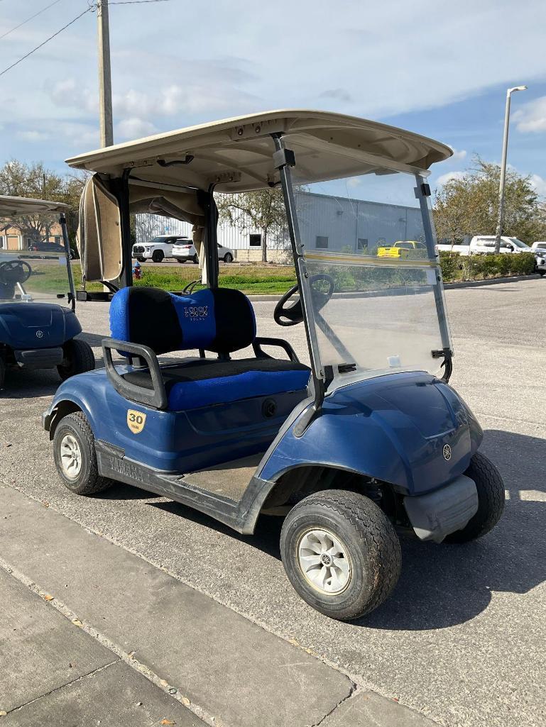 2015 YAMAHA GOLF CART MODEL YDREX5, ELECTRIC, 48VOLTS, BILL OF SALE ONLY , BATTERY CHARGER INCLUD...