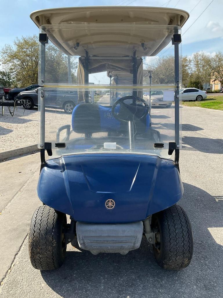 2015 YAMAHA GOLF CART MODEL YDREX5, ELECTRIC, 48VOLTS, BILL OF SALE ONLY , BATTERY CHARGER INCLUD...