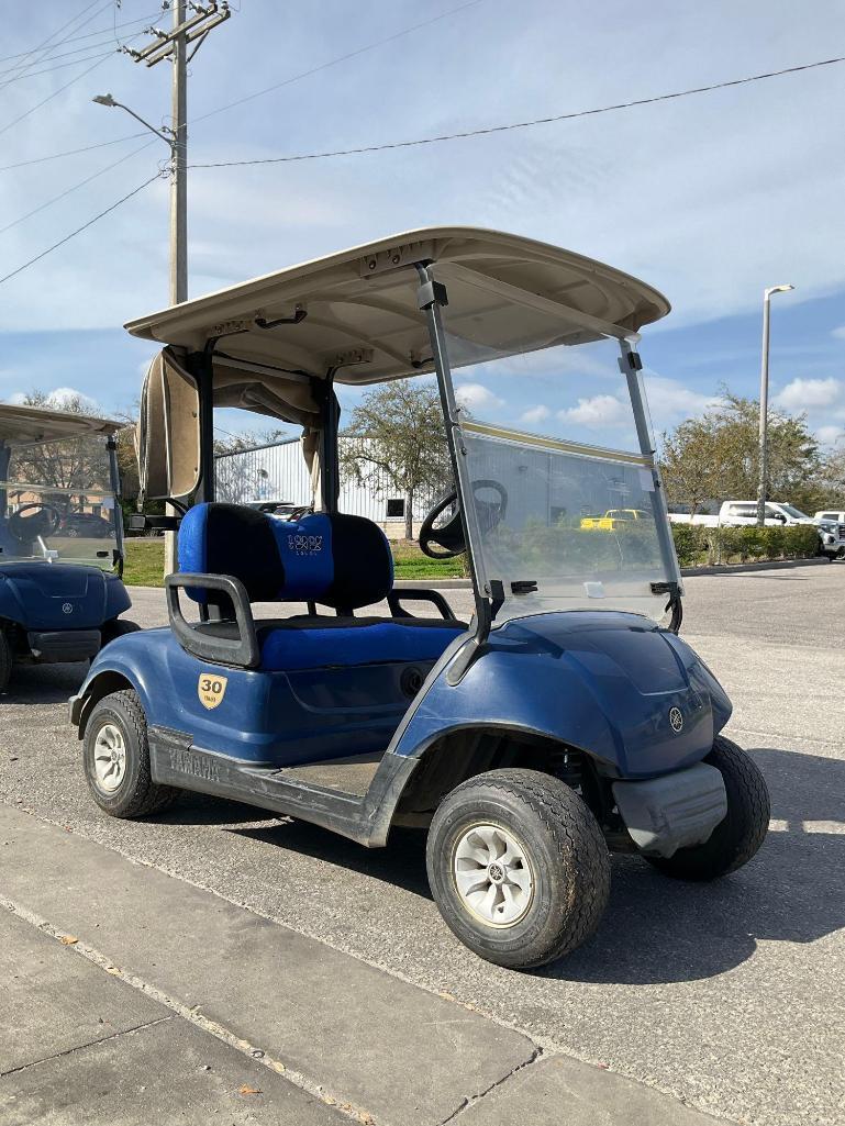 2015 YAMAHA GOLF CART MODEL YDREX5, ELECTRIC, 48VOLTS, BILL OF SALE ONLY , BATTERY CHARGER INCLUD...