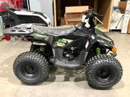 UNUSED 2022 VITACCI RXR 110 OFF ROAD ATV, ADJUSTABLE THROTTLE, KEY FOB REMOTE SHUT OFF, RUNS &