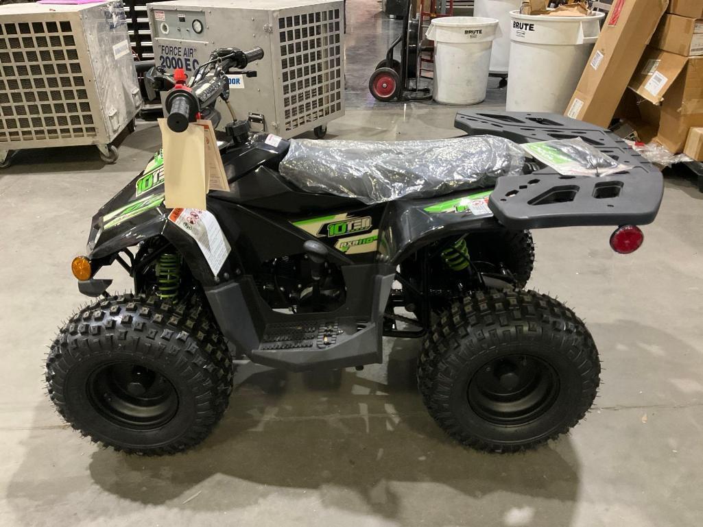 UNUSED 2022 VITACCI RXR 110 OFF ROAD ATV, ADJUSTABLE THROTTLE, KEY FOB REMOTE SHUT OFF, RUNS &