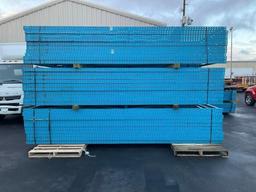 QTY 10 UPRIGHTS FOR PALLET RACK