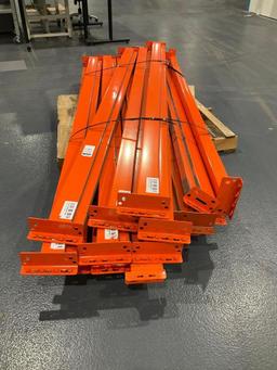 PALLETRACK BEAMS, 8', APPROX. QTY 15