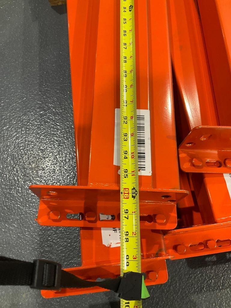 PALLETRACK BEAMS, 8', APPROX. QTY 15