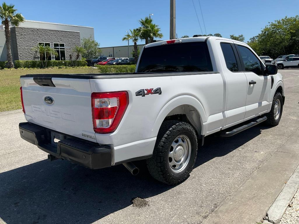 2022 FORD F-150 XL PICKUP TRUCK, GAS POWER AUTOMATIC,APPROX GVWR7050, 4X4, POWER LOCKS & WINDOWS ,