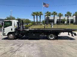 2021 ISUZU NQR ROLLBACK TRUCK, DIESEL, COTTRELL BED APPROX 251" L, NON CDL TRUCK, GVWR19500, FLEET