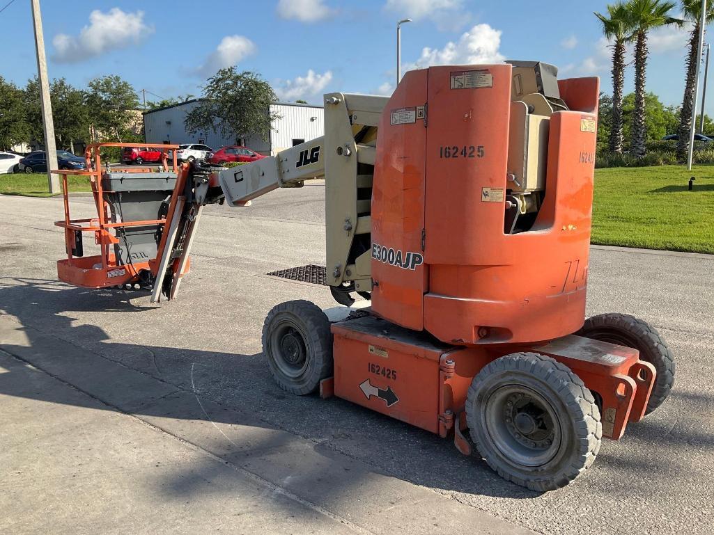 2018 JLG BOOM LIFT MODEL E300AJP, ELECTRIC , APPROX MAX PLATFORM HEIGHT 30FT