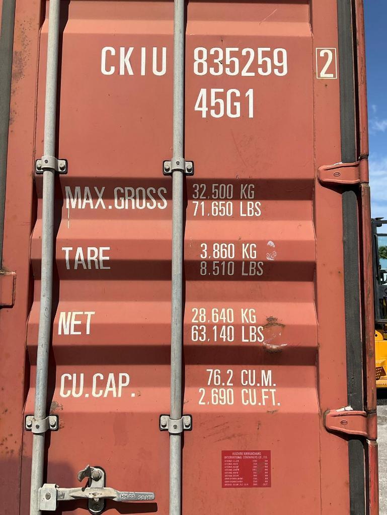 40' STORAGE CONTAINER