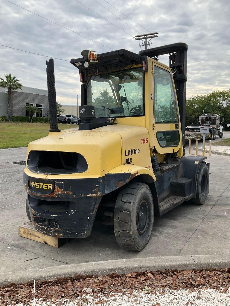 2017 HYSTER FORTIS FORKLIFT MODEL H155FT, KUBOTA DIESEL, APPROX MAX CAPACITY 13650, MAX HEIGHT 17...