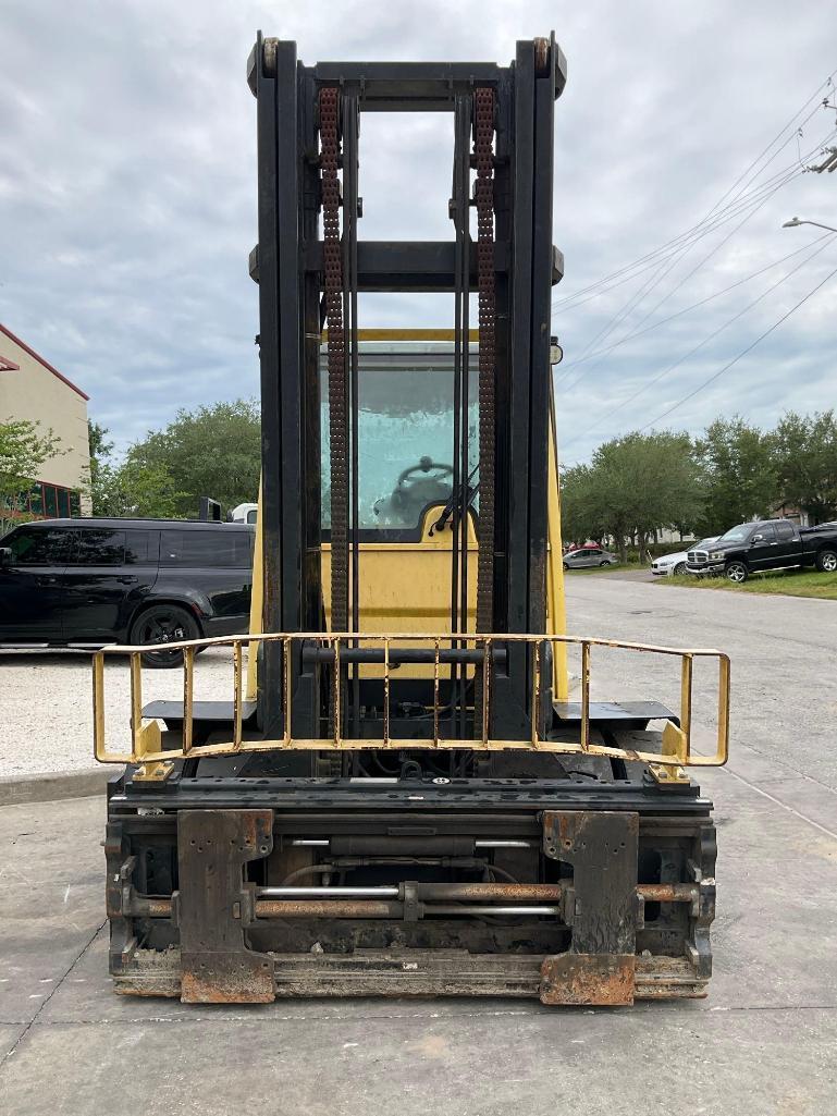 2017 HYSTER FORTIS FORKLIFT MODEL H155FT, KUBOTA DIESEL, APPROX MAX CAPACITY 13650, MAX HEIGHT 17...