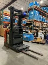 TOYOTA ORDER PICKER MODEL 6BPU15, ELECTRIC, APPROX MAX CAPACITY 3000LBS, APPROX MAX HEIGHT 240in,...