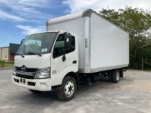 2017 ...HINO 740 BOX TRUCK, DIESEL , APPROX GVWR 17,950 LBS, BOX BODY APPROX 18FT, ETRACKS, BACK ...