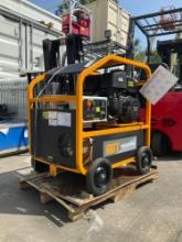 UNUSED AGT INDUSTRIAL HPW4000 HOT WATER PRESSURE WASHER,GAS POWER, DIESEL BURNER, ELECTRIC START,...