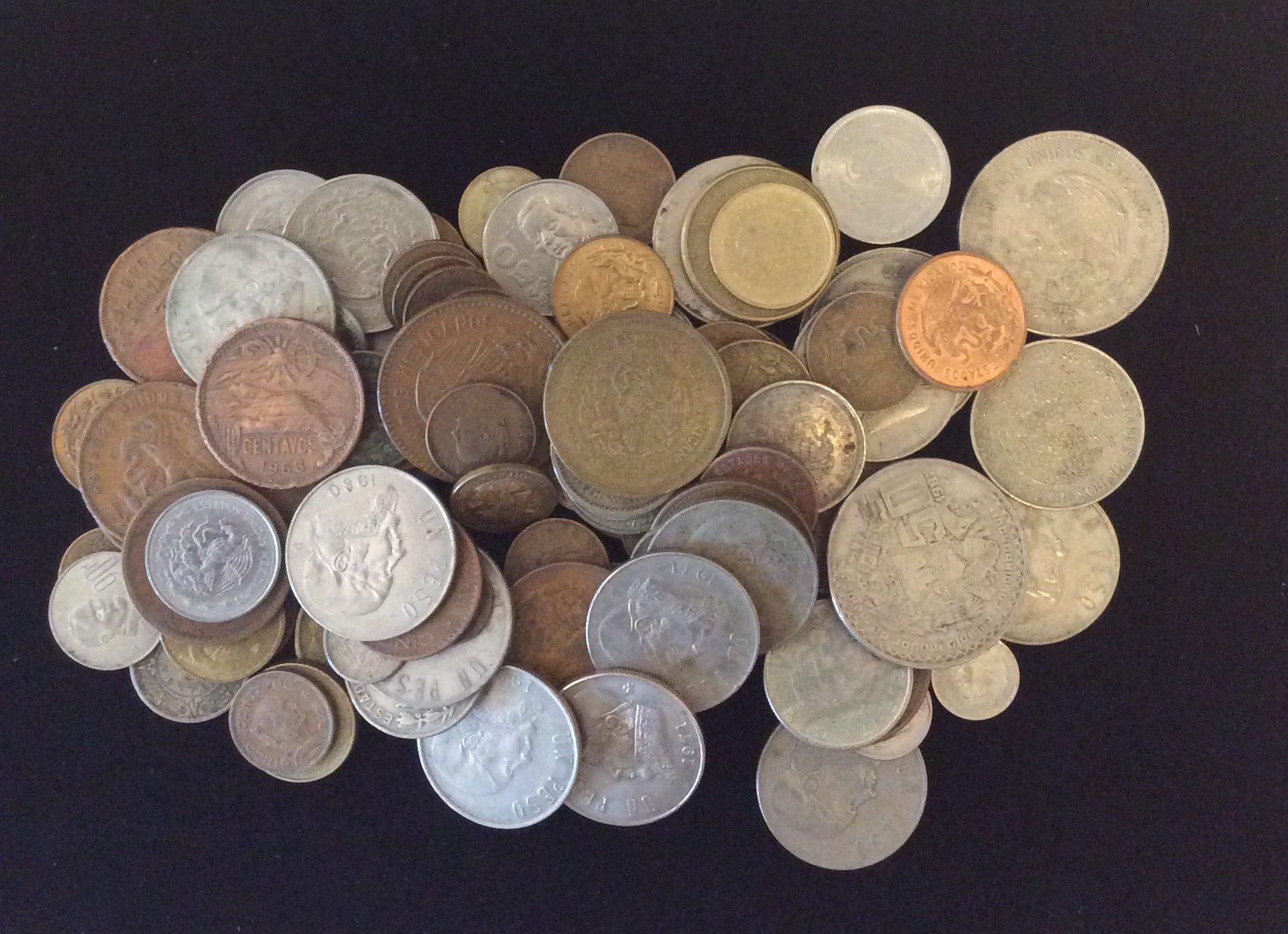 Lot Of Mexico Coins