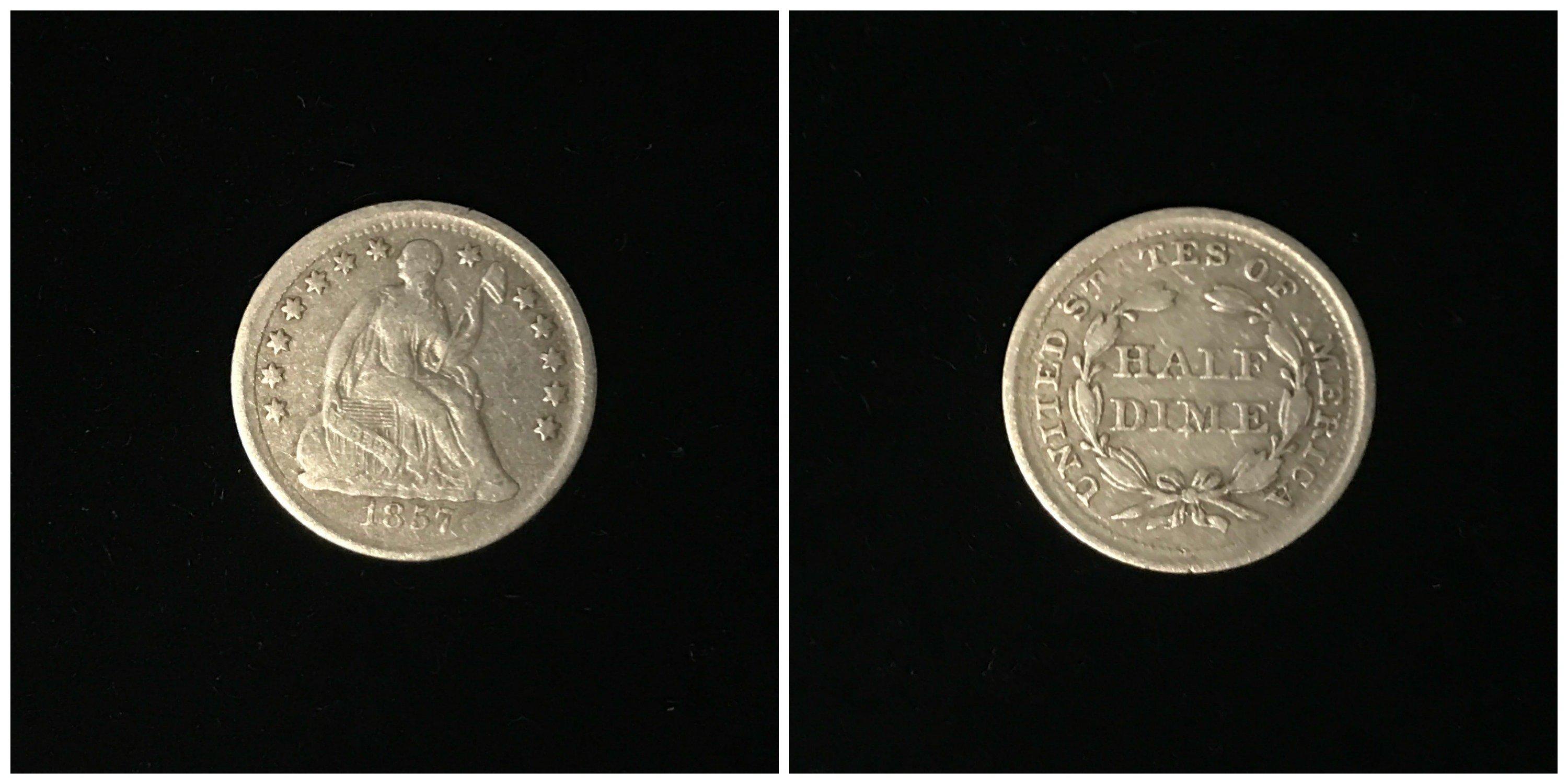 Seated Liberty Half Dime