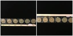 Set Of 6 Washington Quarters