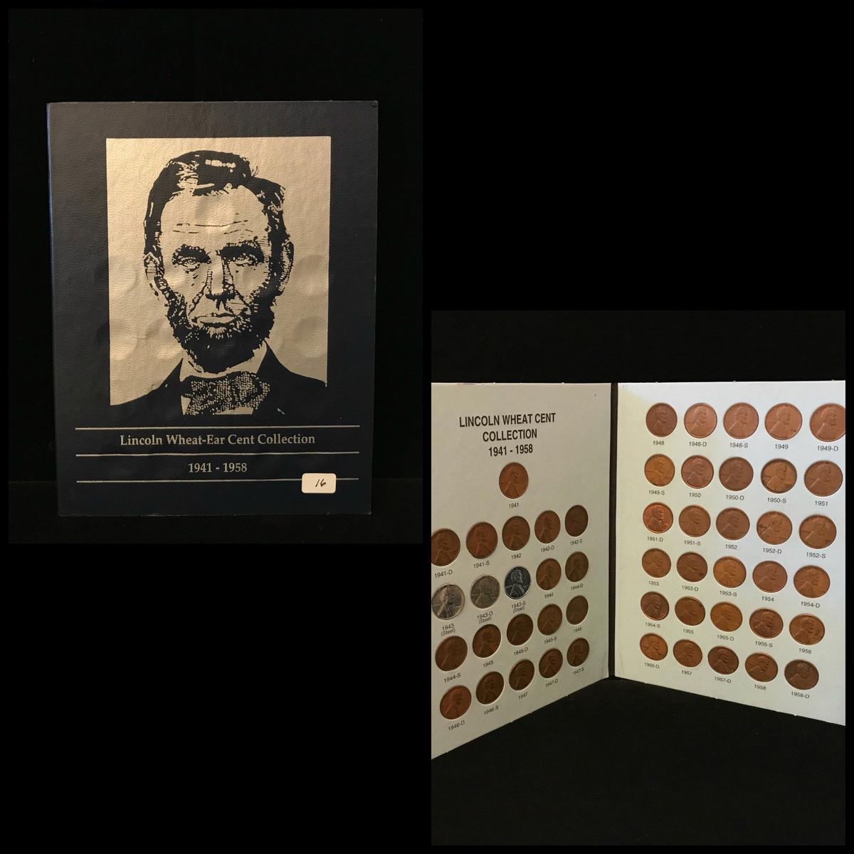 Lincoln Cents In Album