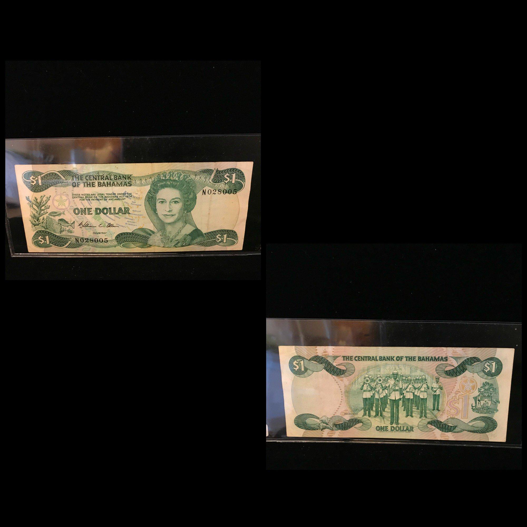 Bahamas Currency Note