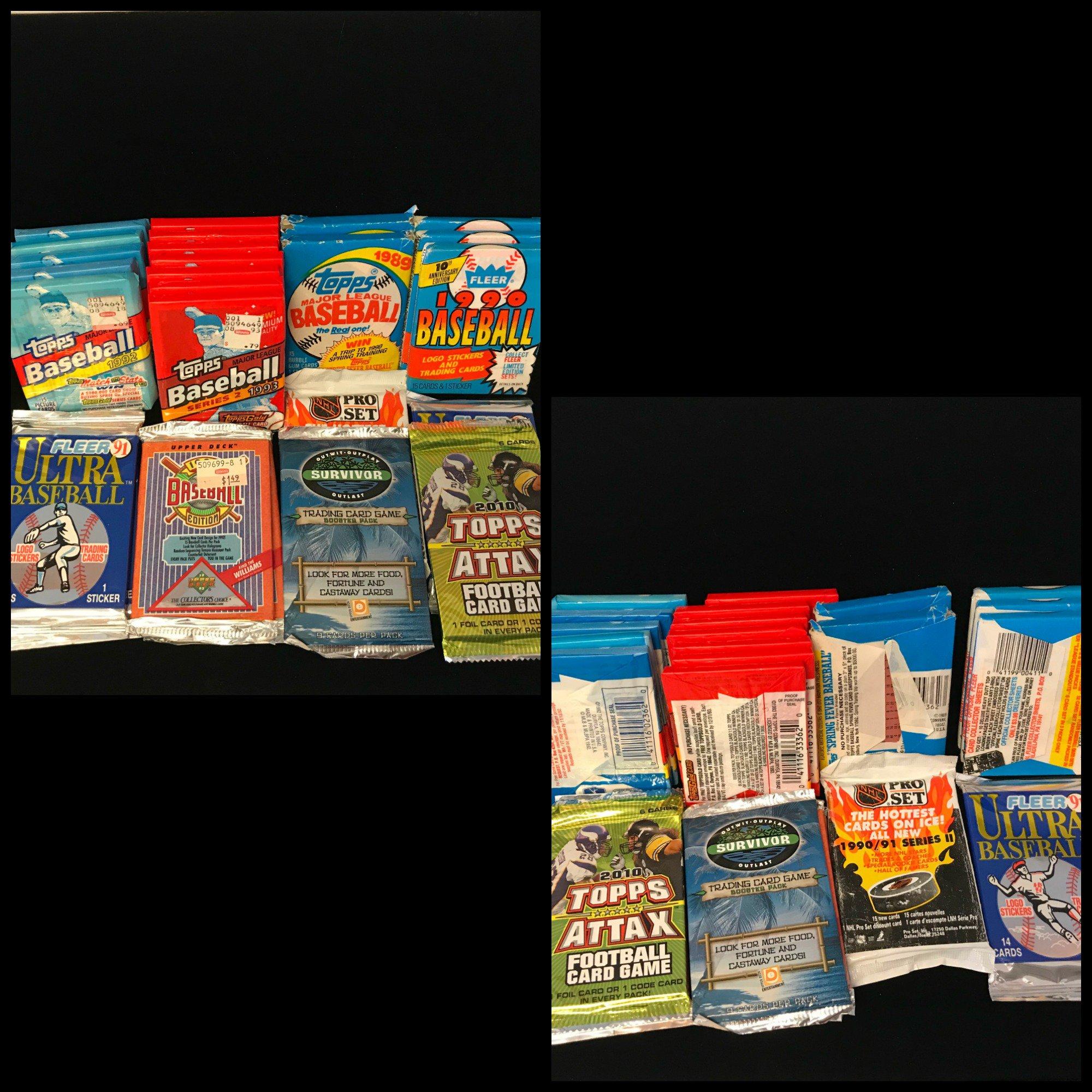 Lot Of 25 Packs Trading Cards