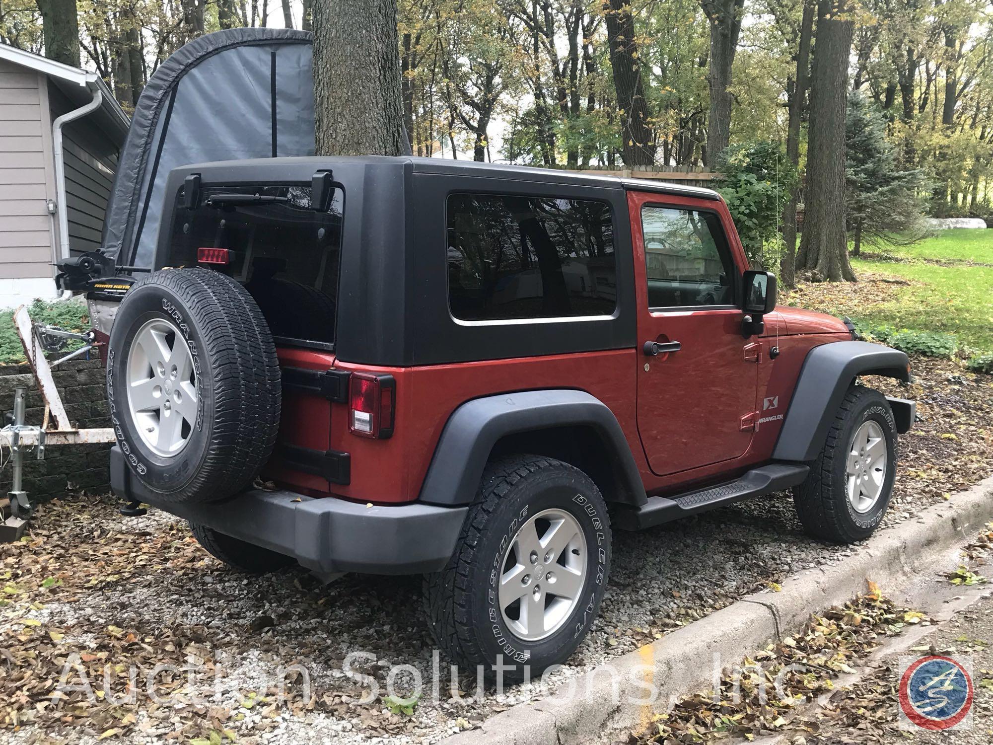 2009 Jeep Wrangler Multipurpose Vehicle (MPV), VIN # 1J4FA24149L755650