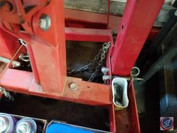 2-ton folding hydraulic engine hoist