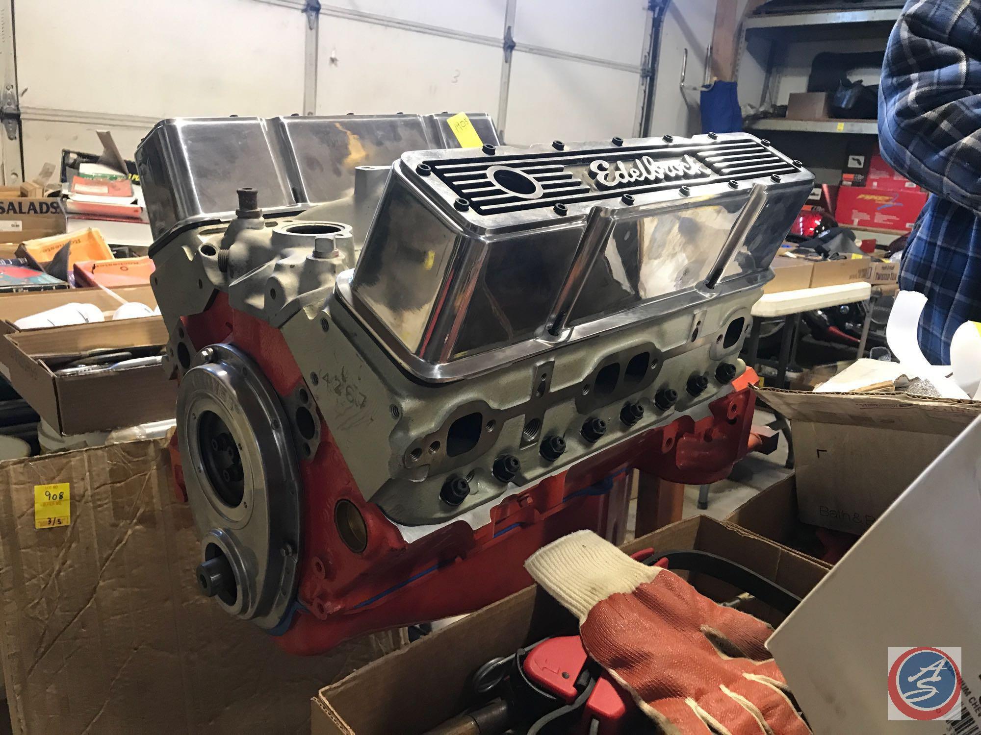 350 Chevrolet Small Block 4 Bolt Torker Heads and Manifold, Comp Cam