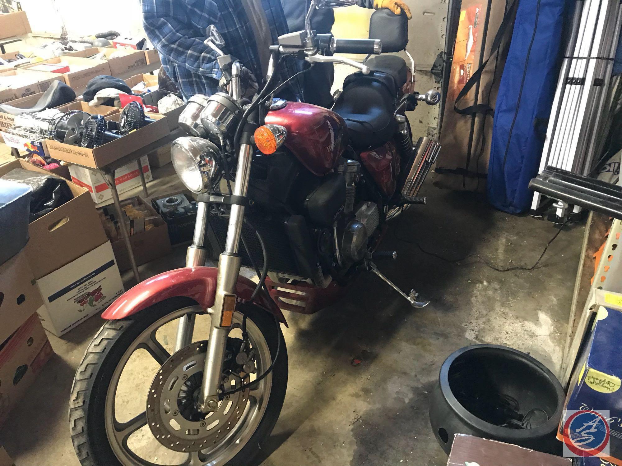 1987 Honda VF700 Motorcycle, VIN # 1HFRC2109HA310393