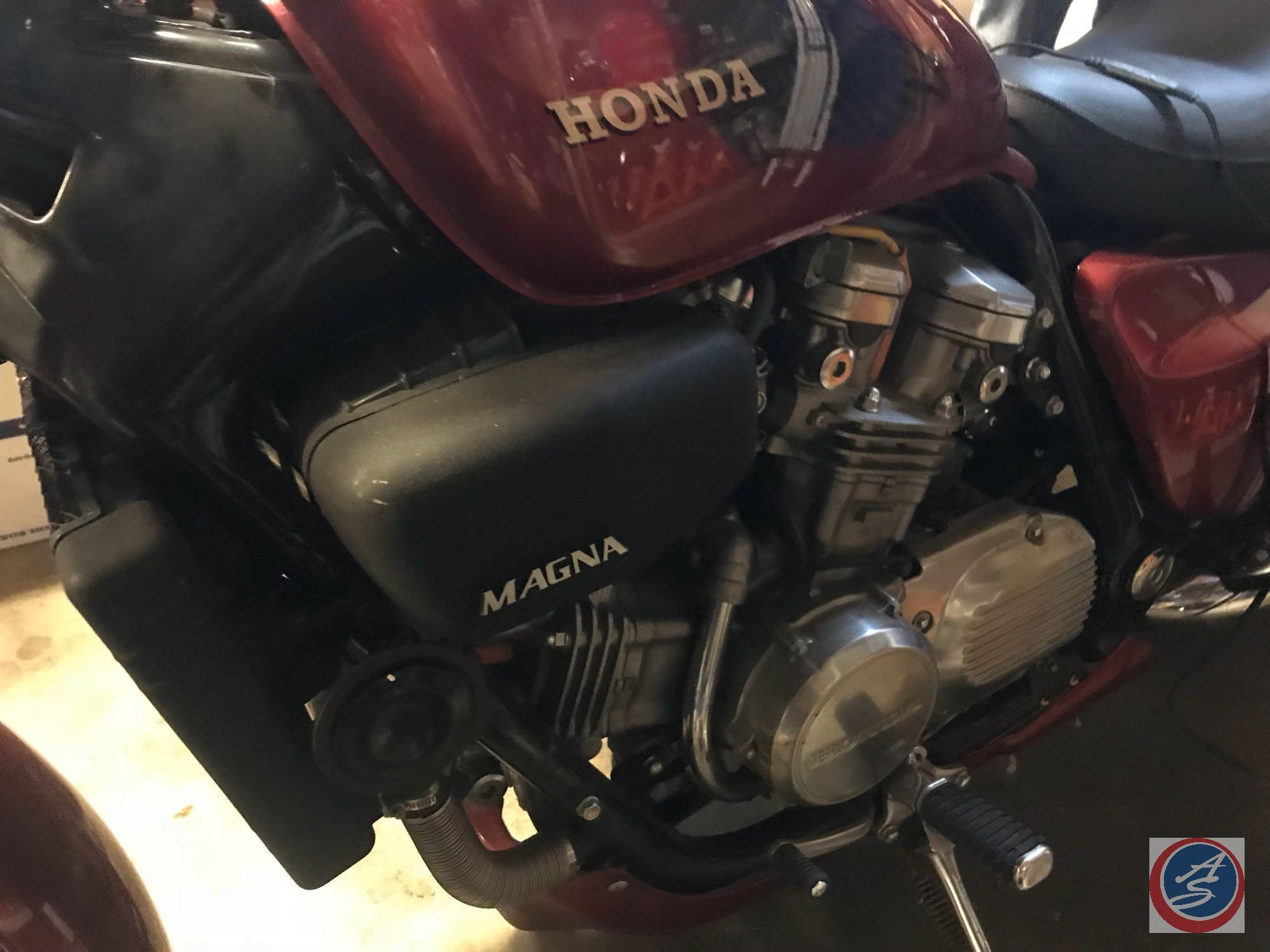 1987 Honda VF700 Motorcycle, VIN # 1HFRC2109HA310393
