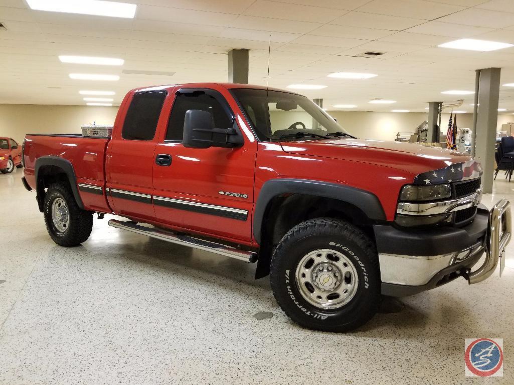 2002 Chevrolet Silverado Pickup Truck, VIN # 1GCHK29U12Z192123