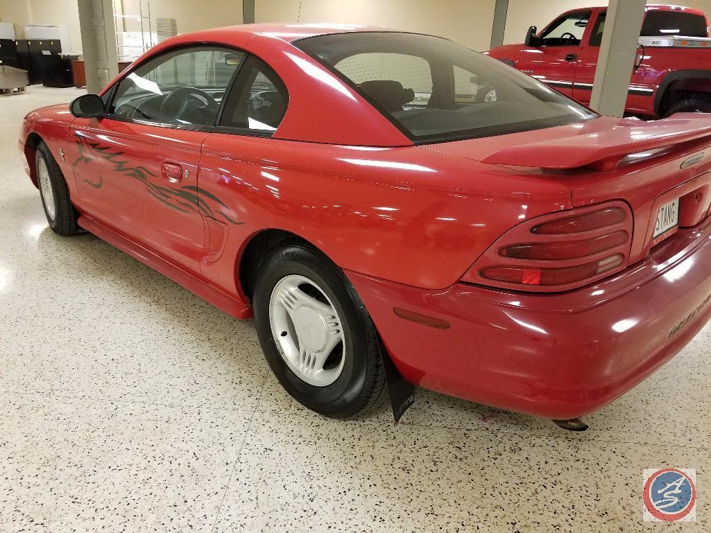 1994 Ford Mustang Passenger Car, VIN # 1FALP4046RF173749