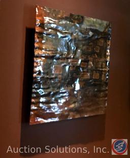 StainGlass Copper Wall Art Painting by Ccino 23 x 23 in.