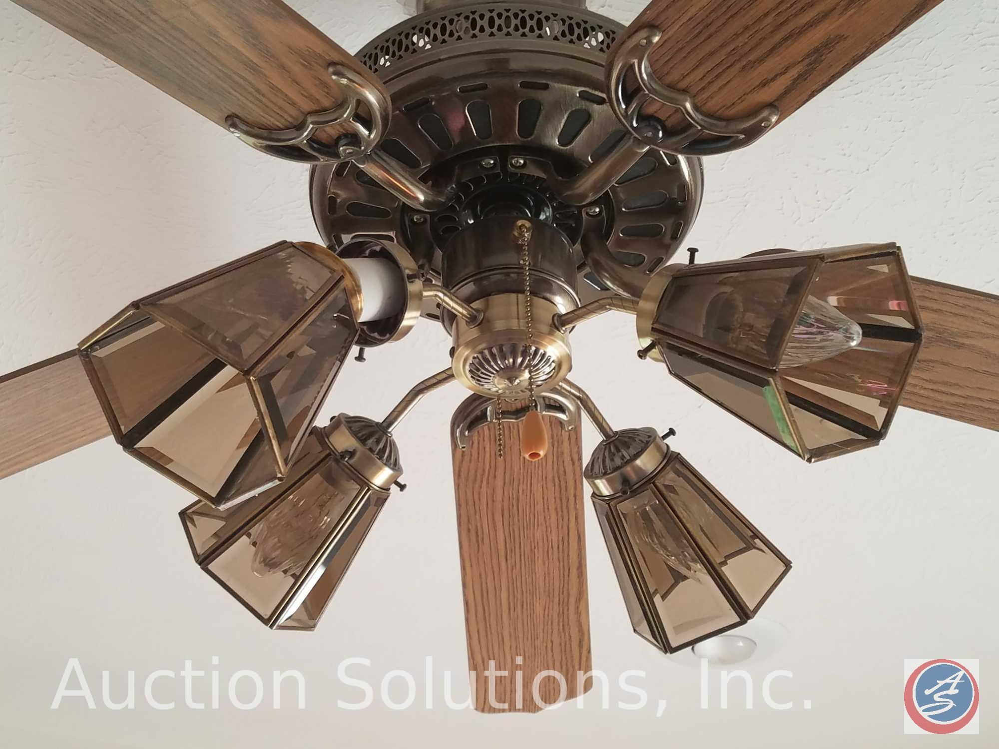 (2) Lighted Ceiling Fans; in Kitchen, and Main Floor Office