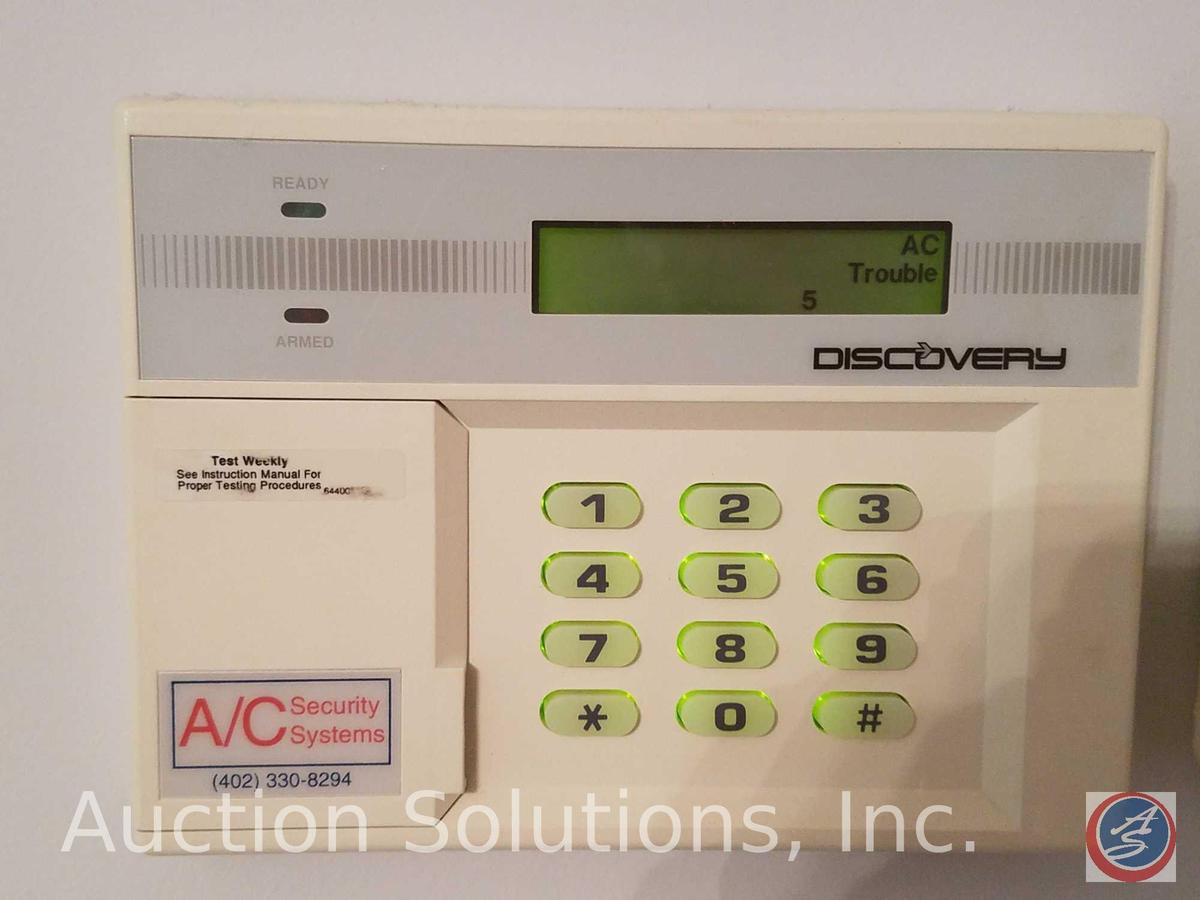 Discovery Home Security System w/ (2) Control Panels and Power Box