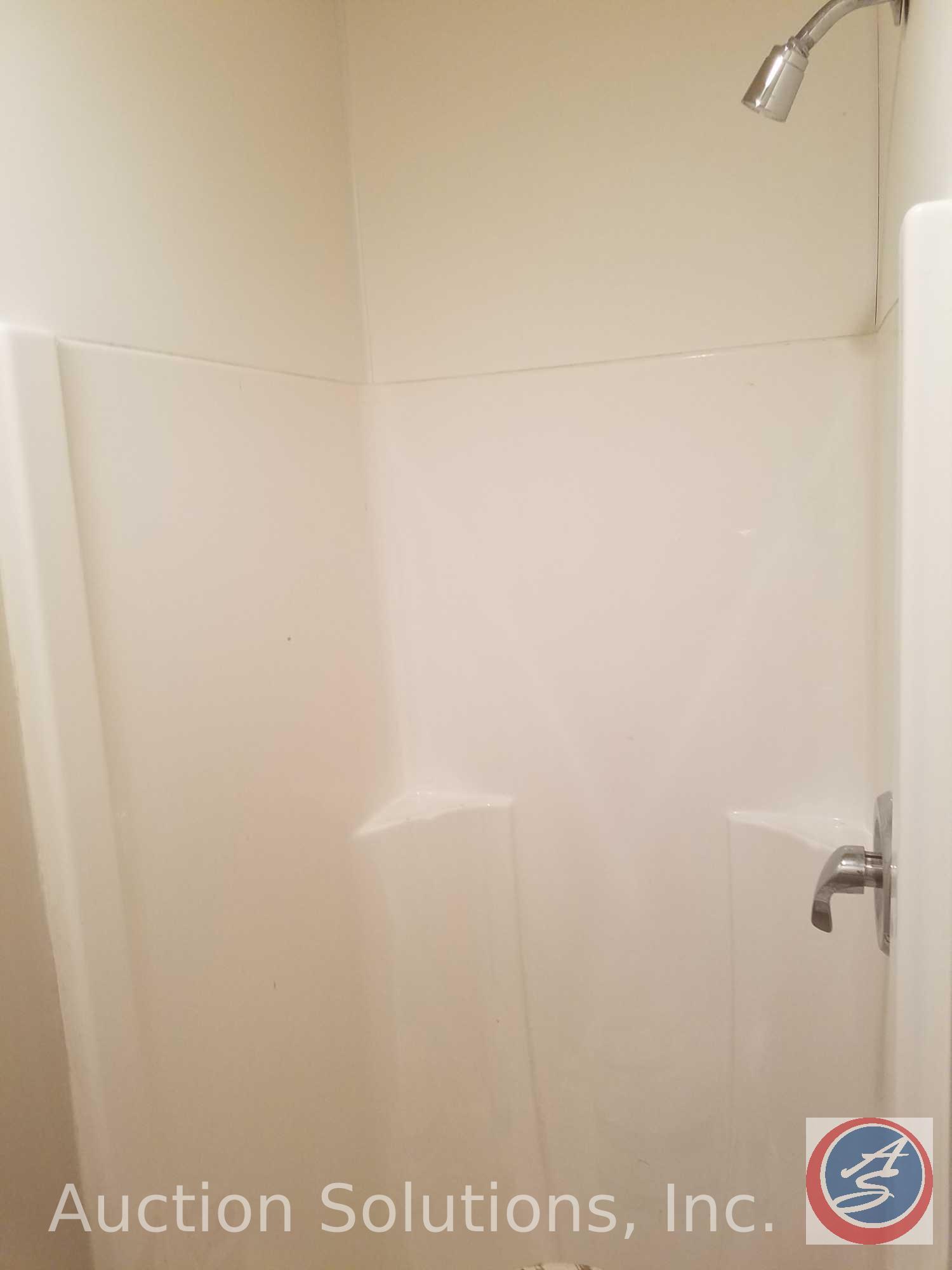Salvage rights to Basement Bathroom including; Cabinets, Mirror, Sink, Toilet, Shower, Lighting