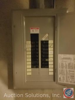 (2) Thomas and Betts Indoor Electrical/Circuit Breaker Panels (200 A. Max Type 1 and 125 A. Max Type