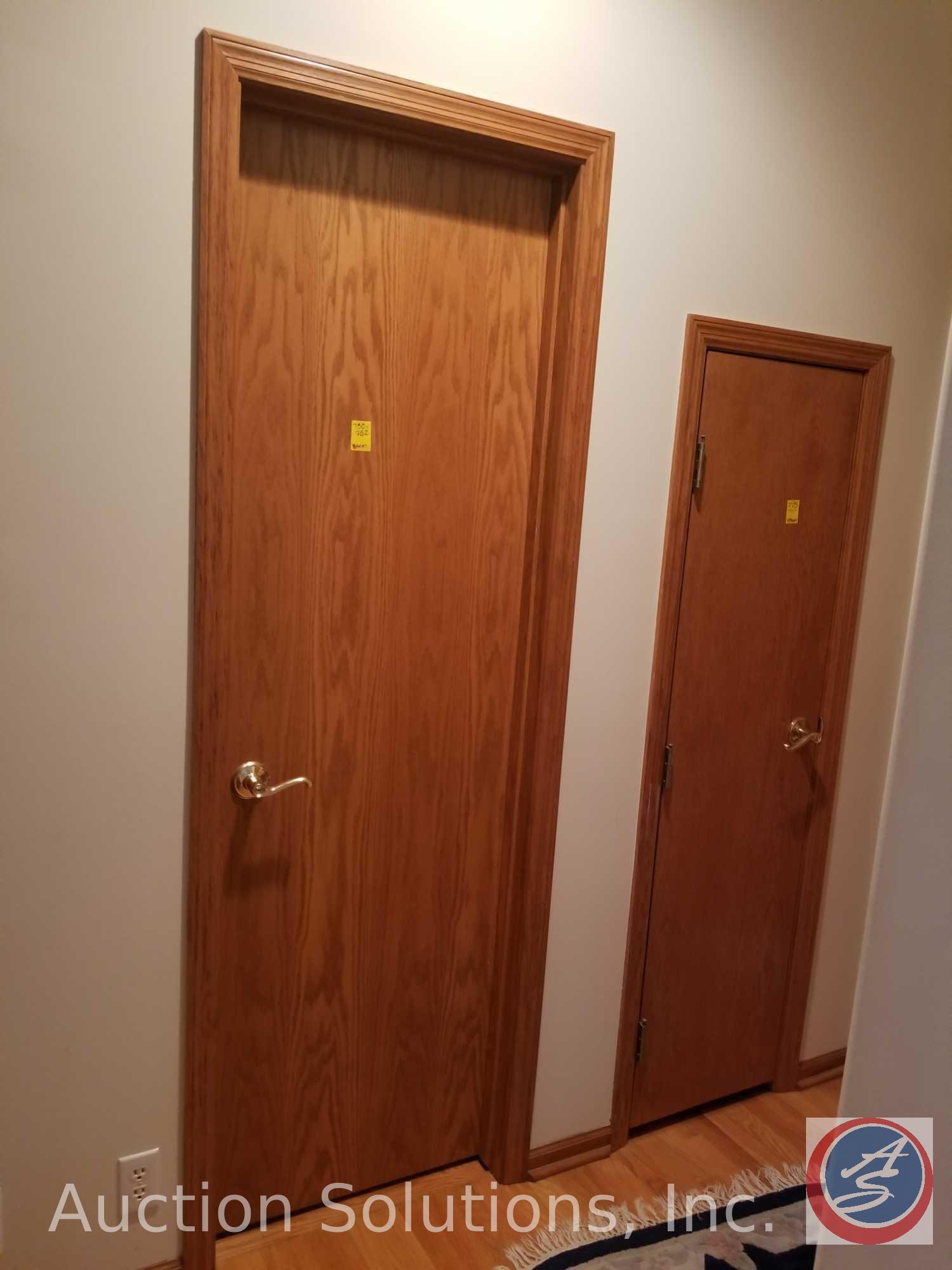 Salvage rights to All Regular Wood Doors in House including Trim