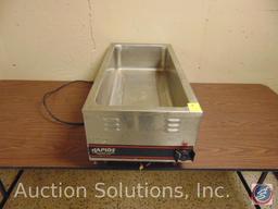 Countertop Food Warmer Model: W-43V - Electric, [1] 12" x 27" Pan Opening Holds [4] 1/3 size pans,