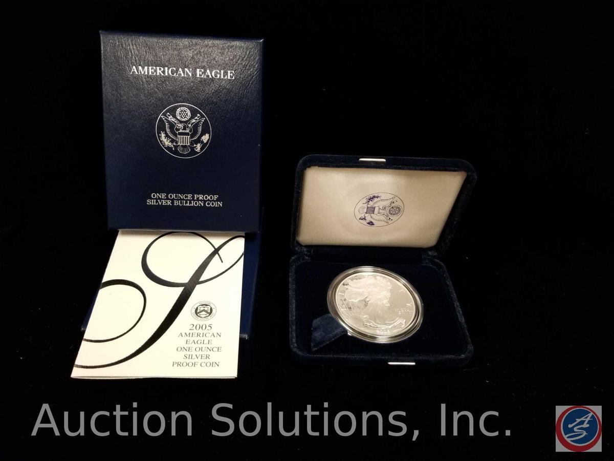 United States Mint American Eagle Silver Dollar one-ounce Proof Silver Bullion Coin